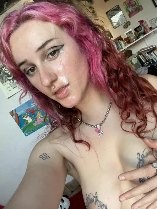 slut for your cum by 77percentangel