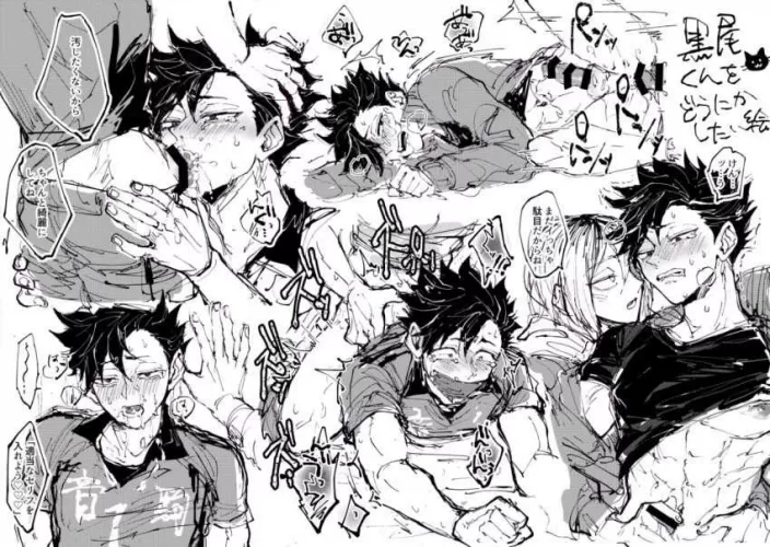 Slutty Kuroo used by his team! by kskdjks