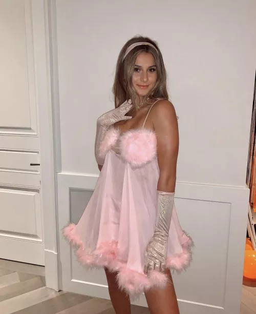 Slutty Pink Dress 💝 by alphadaawwgg