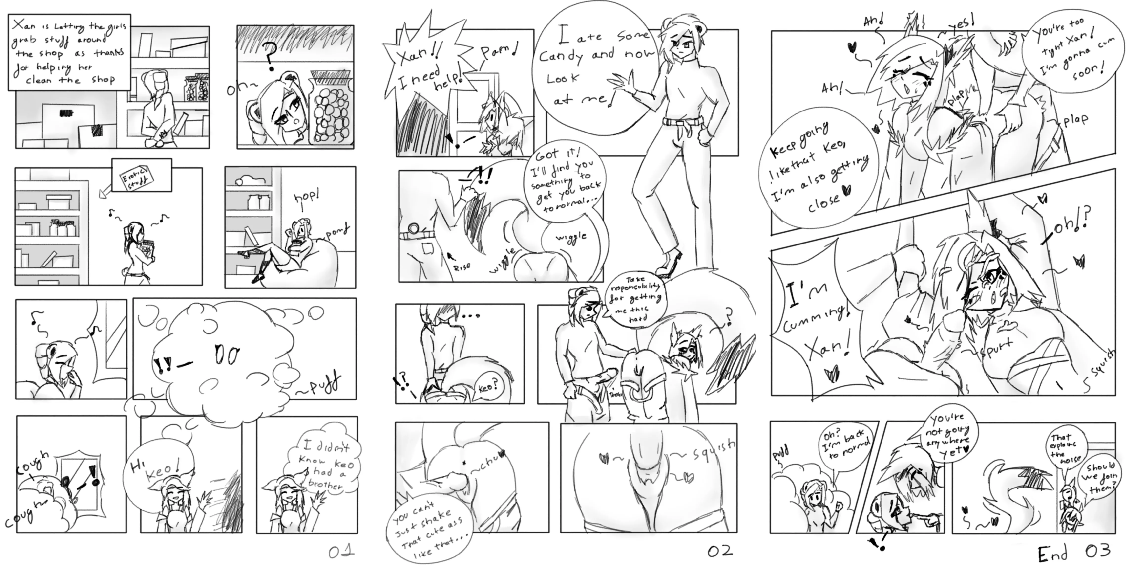 Small comic(OC) posted by koma_50