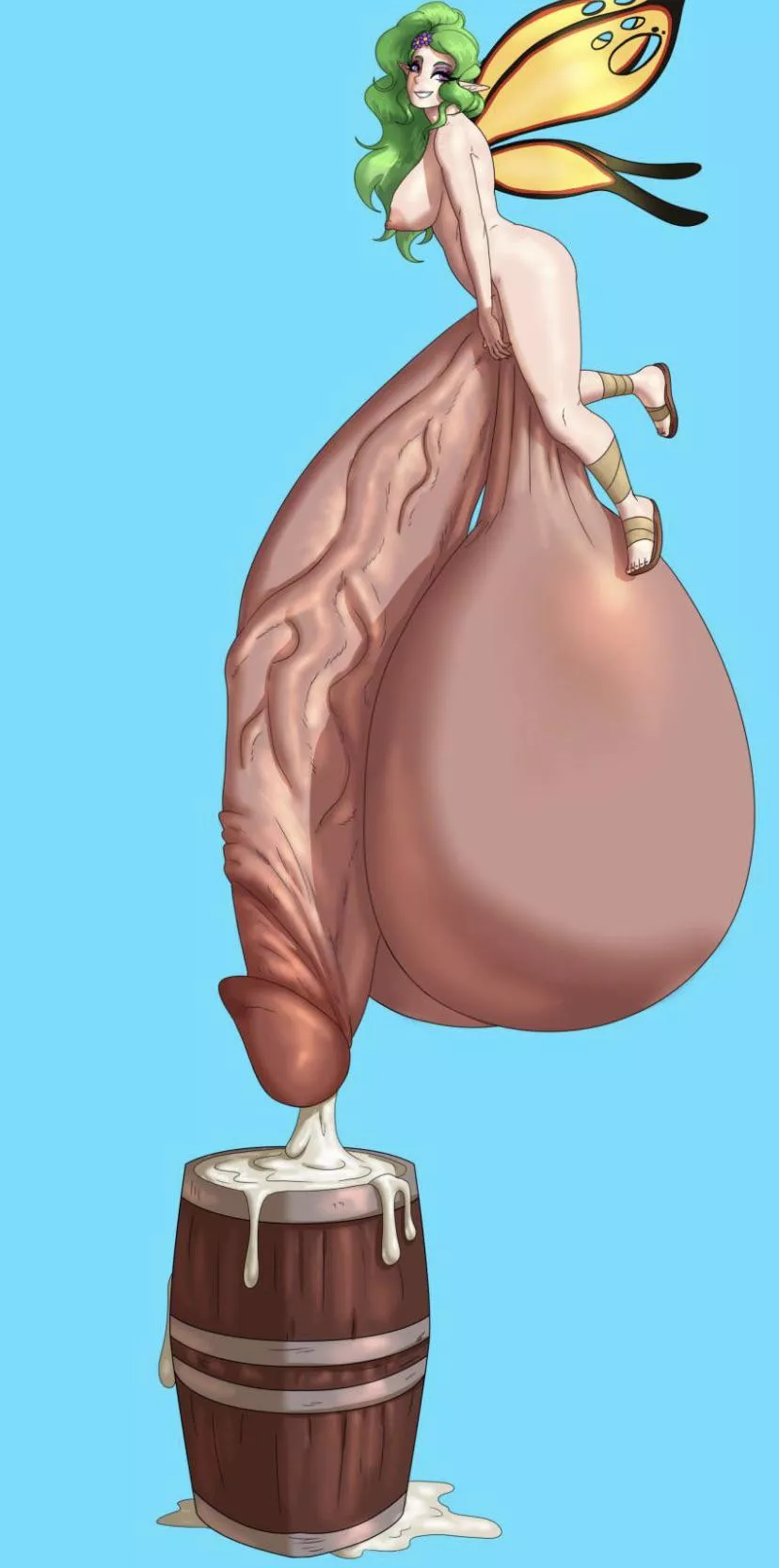 Small fairy big cock posted by LILY_AND_SOLO