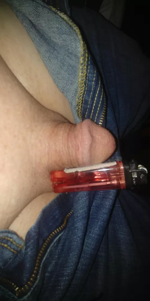 small soft n allbald. smaller than a lighter by mitchsmalcoc