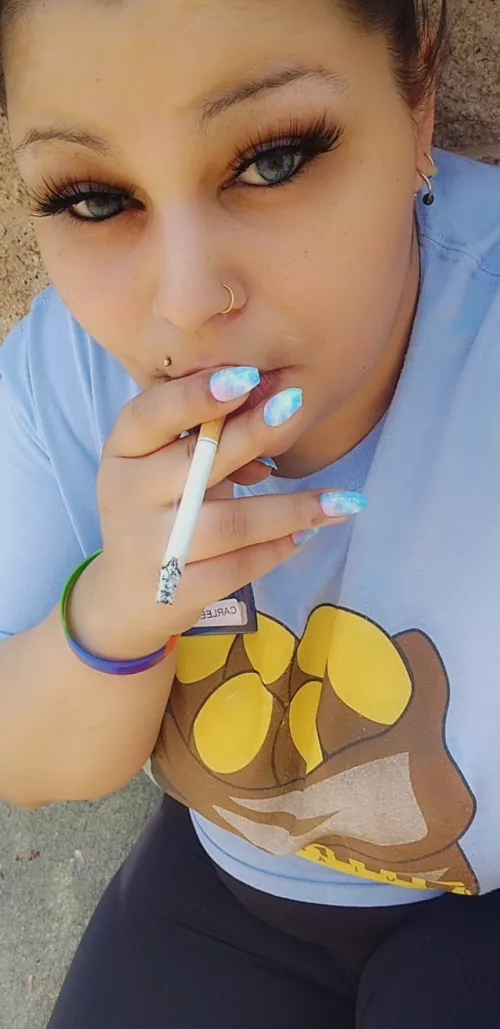 smoke break at work by Ok_Help_5267