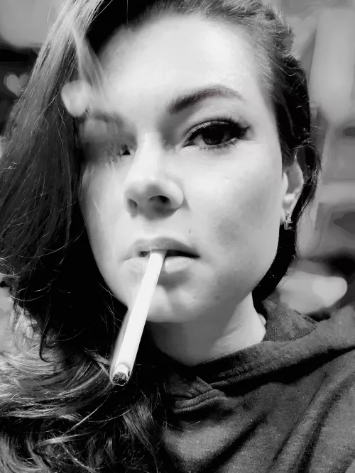 smoke break by grneyedbeauty