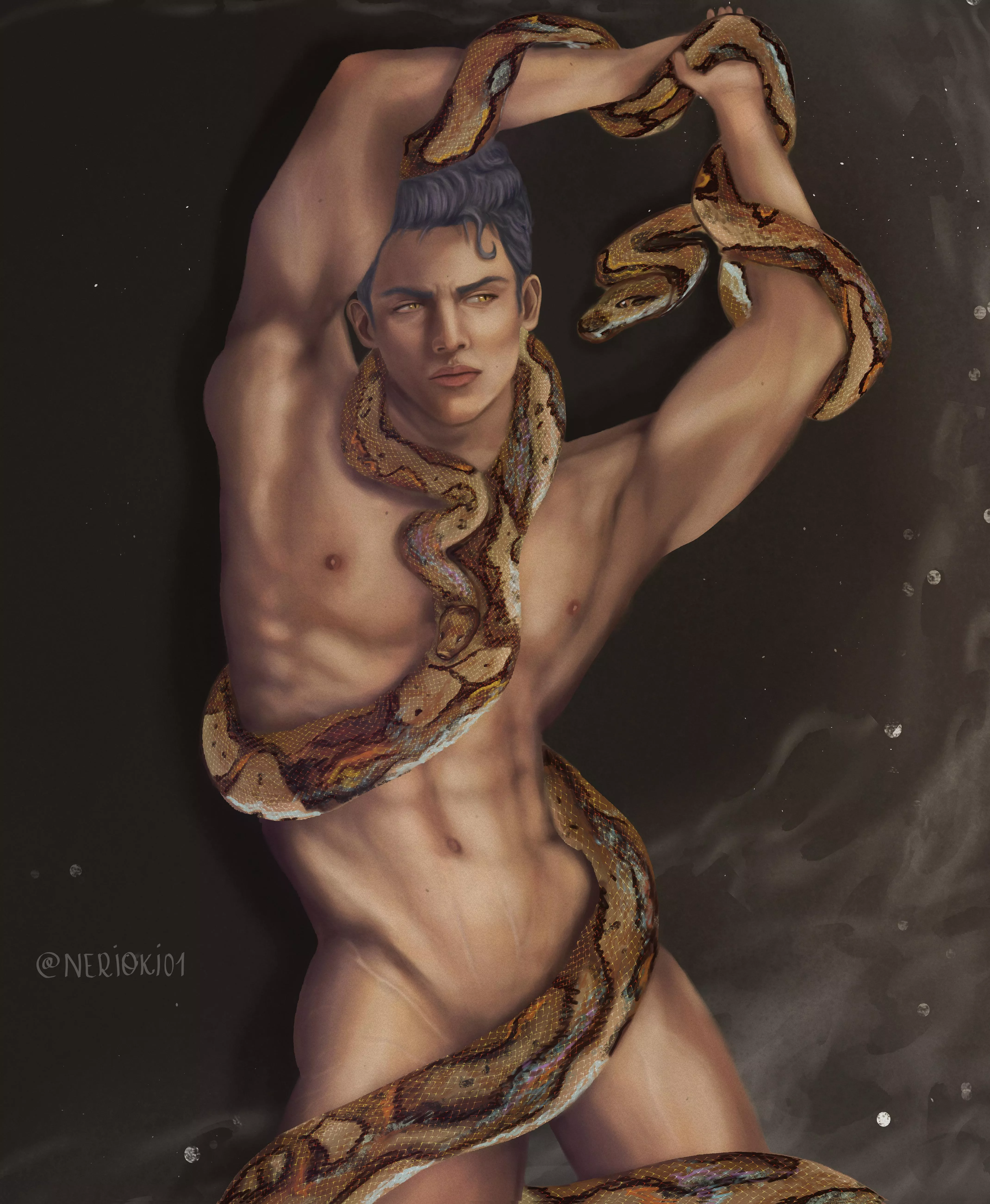 Snake master 🐍 by me posted by Nerioki01