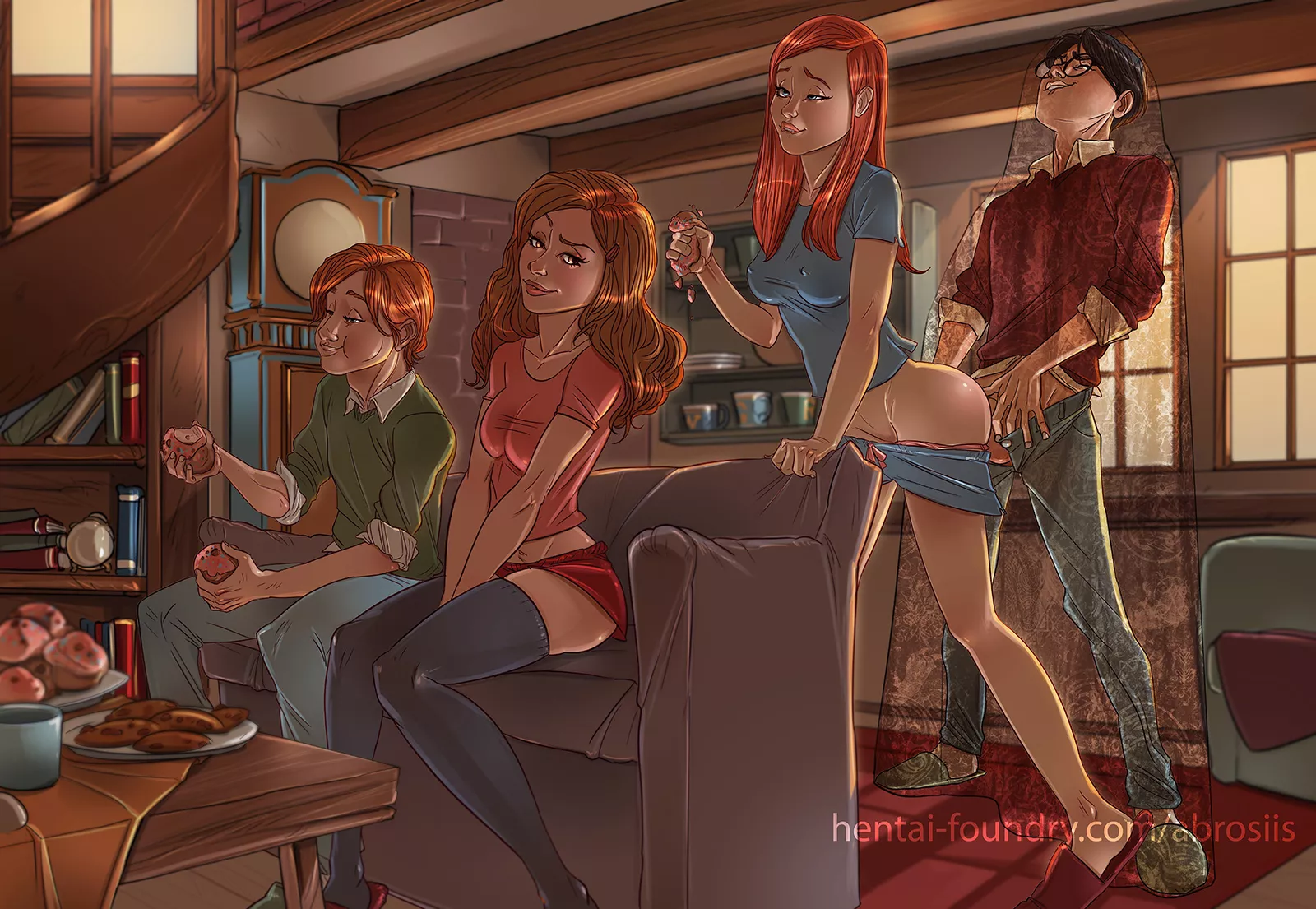 Sneaking at the burrow [abrosiis] posted by TheMyperH