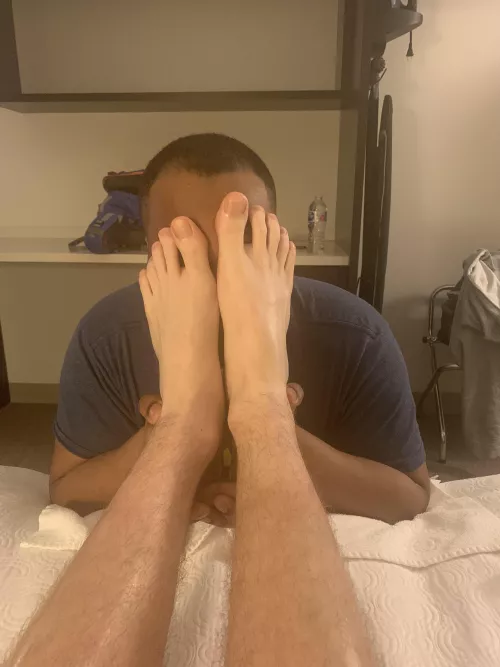 Sniffing my jcok frirnds size 13s soles after his basketball practice by dolphinledger