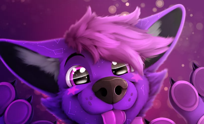 Snoot behind the screen! ⭐ (Art by me, @SupersonicSoup) by SupersonicSoup