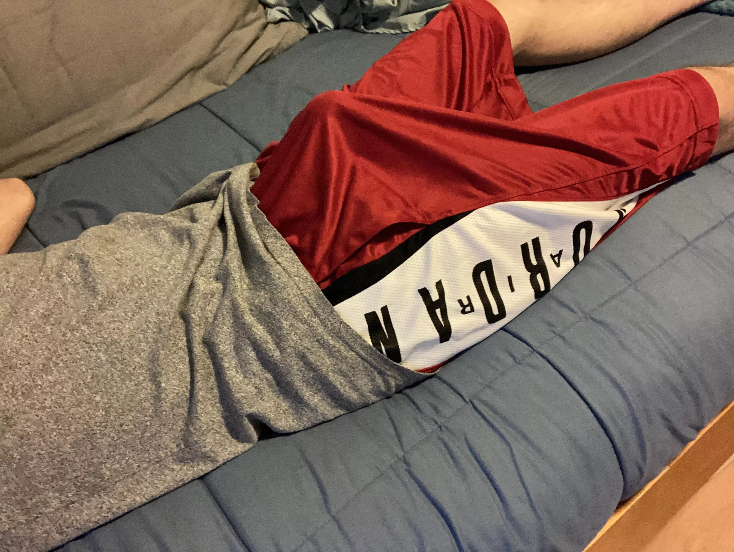 So apparently these shorts don’t hide much… posted by tlupinex