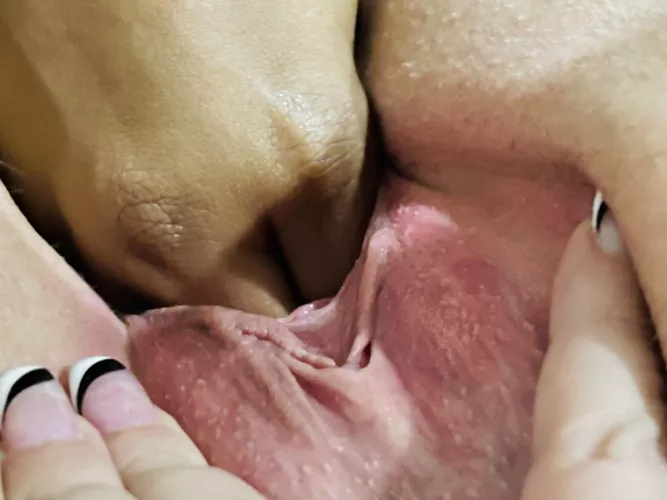 So close! 💦😳 by Hedonistic_bunnbunn