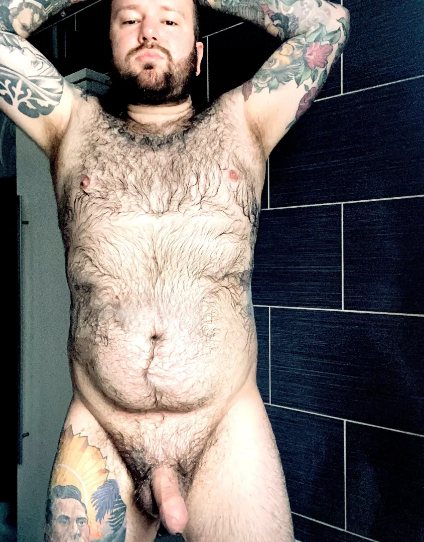 So fucking nervous posting this. Taken today, 4/3/22. Fresh out the bath. posted by Particular-Ad-1085