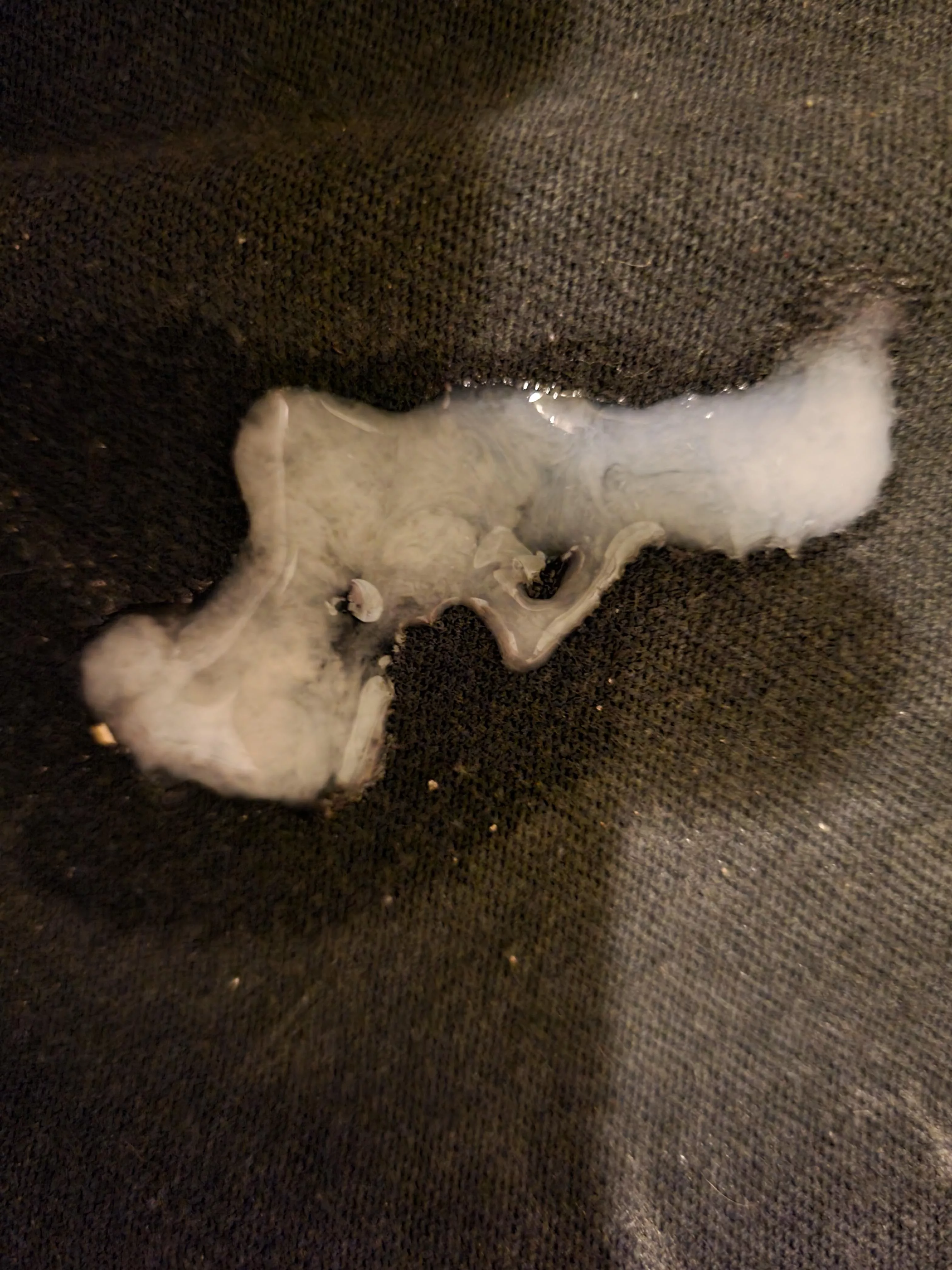 So I just got done and it looks like a gun!? Sorry if pictures are not allowed. posted by pielovingjoshua