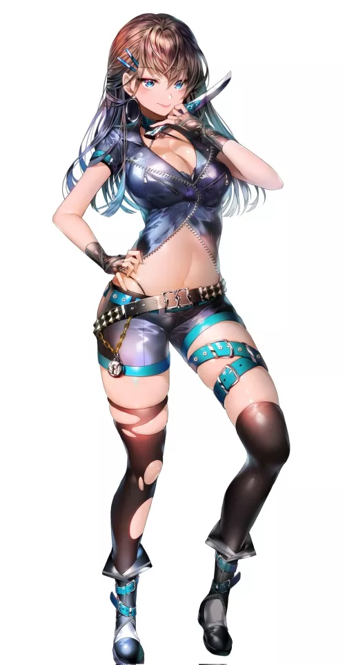 So Many Belts & Zippers [Original] by CheetahSperm18