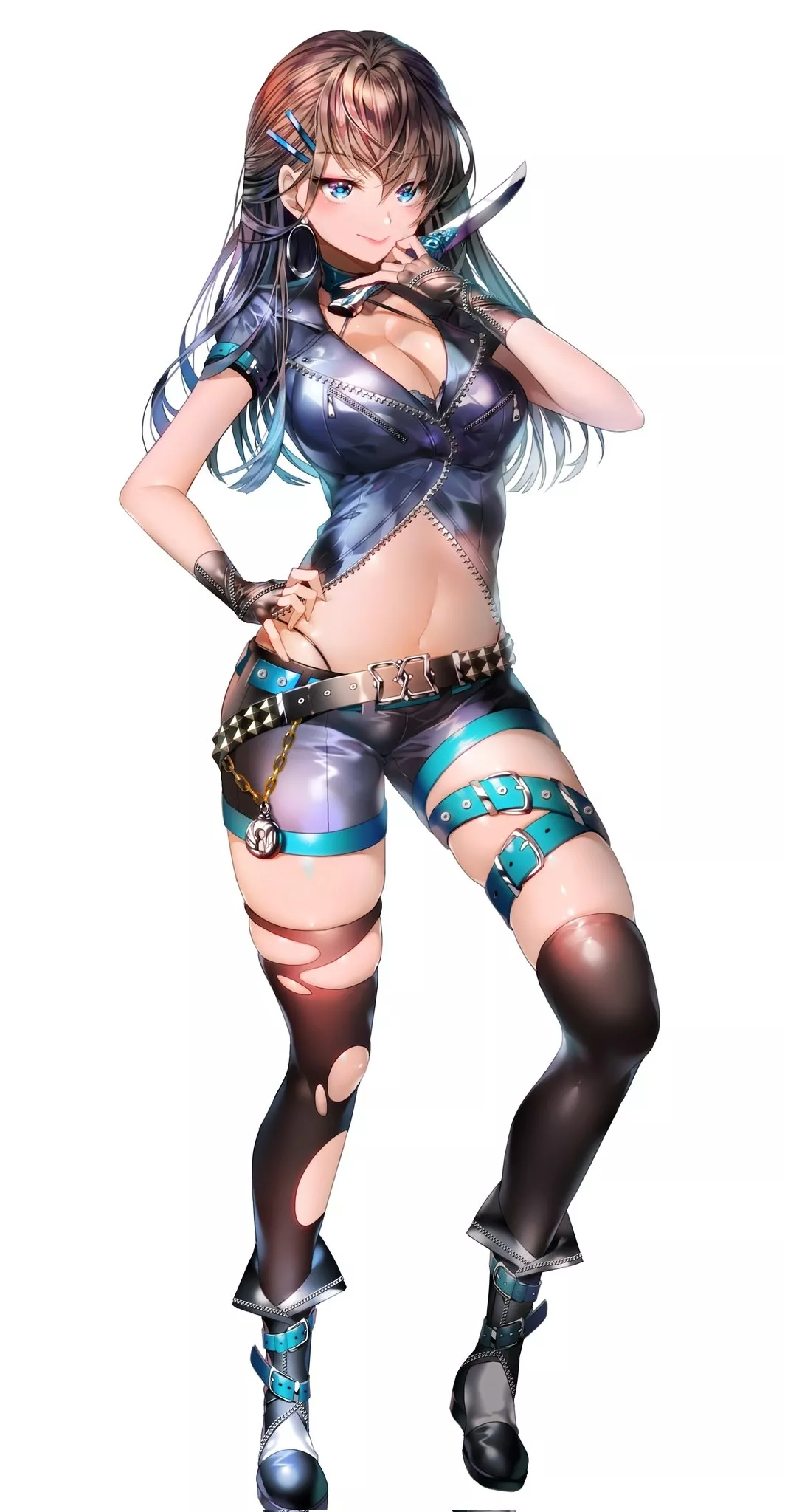 So Many Belts & Zippers [Original] posted by CheetahSperm18