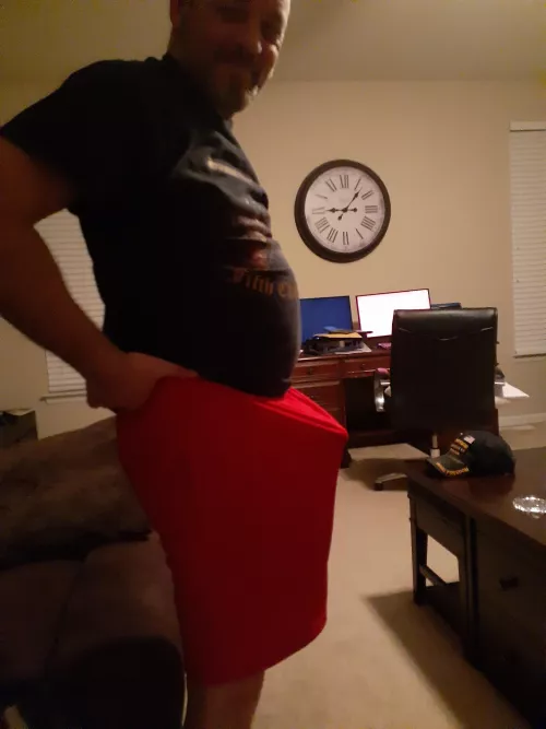 So my girlfriend and I were making out on the couch and when I got up to go to bed....this happened 😁 She was pretty proud of herself too!! 🤣😂 by scully8169