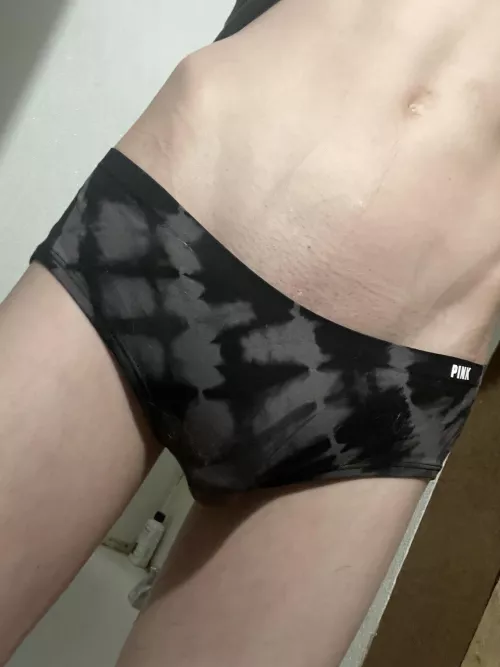 So my girlfriend bought me these and a few other because I said I would like to try panties what y’all think? Wanna see me in more? by Appropriate_Rip7352