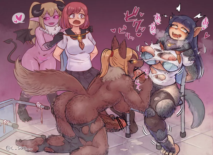 so who would love it to be a wolf too? [c-3matome] posted by Blue-Fire666