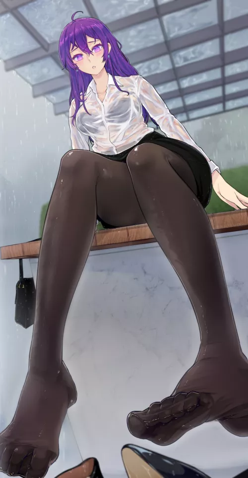 Soaked Tights [Original] by CheetahSperm18