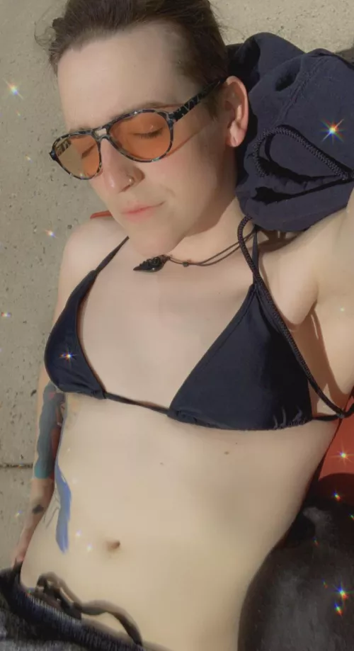 Soaking up that Minnesota sunshine by TSalice666