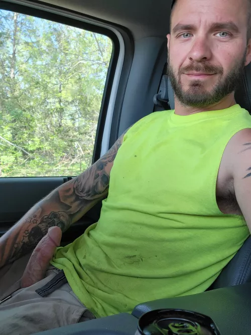 soaking up the AC 😈 by just4funyaknow1