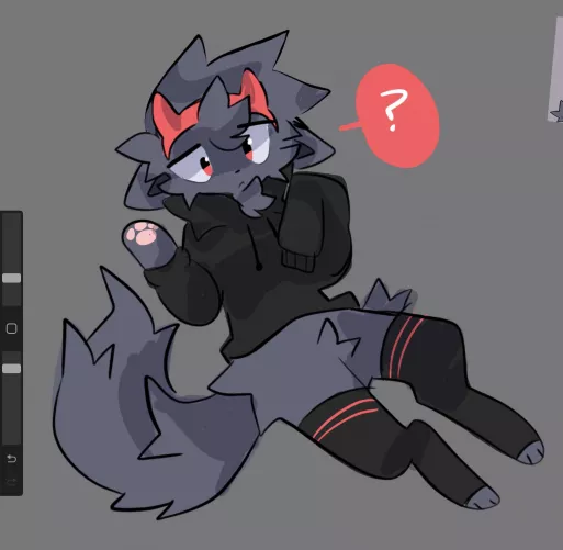 socks [ art by me @zestylemonss on twitter ] by Iazuli