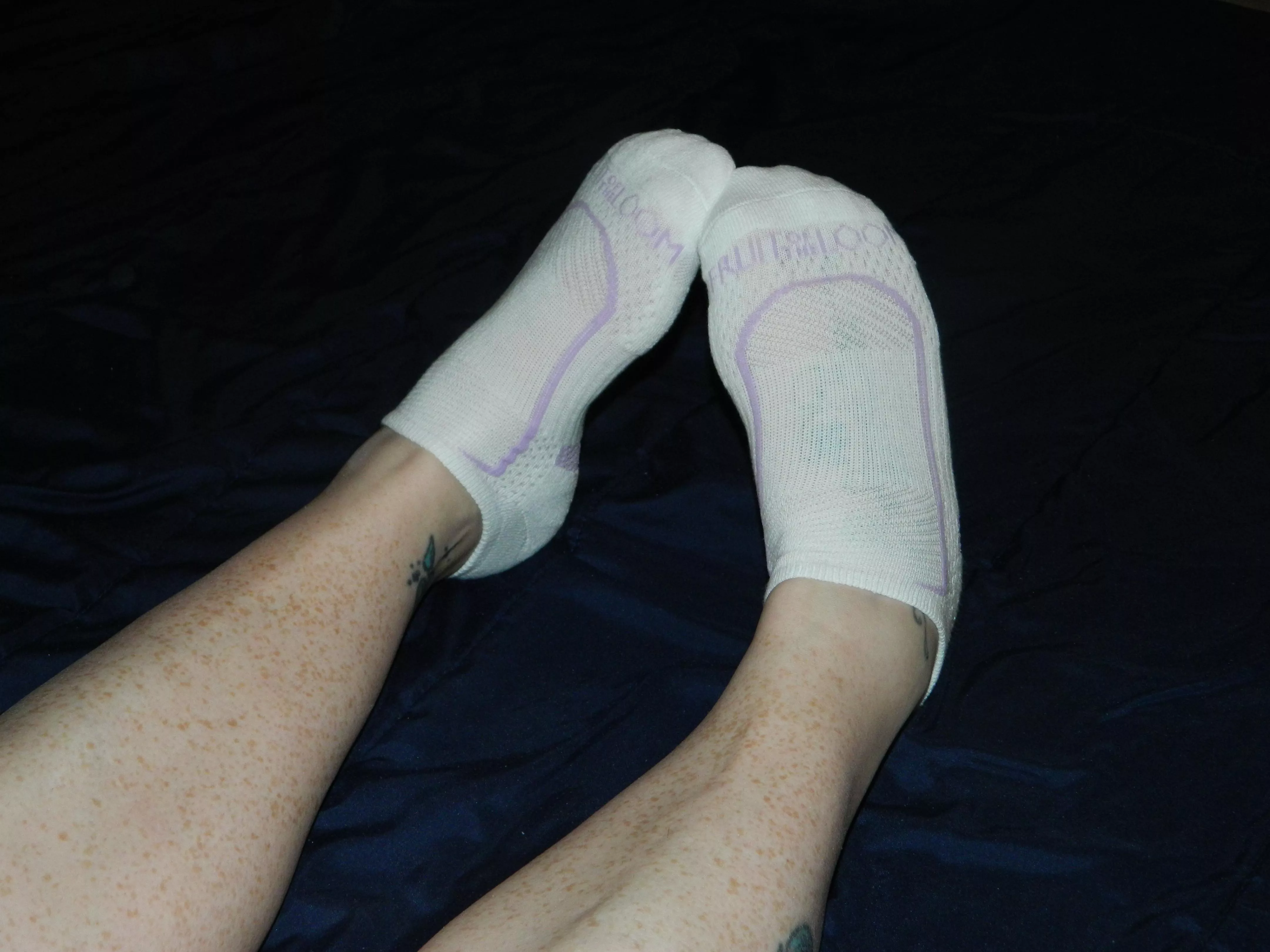 Socks & freckles... posted by Sammiessweetfeet35