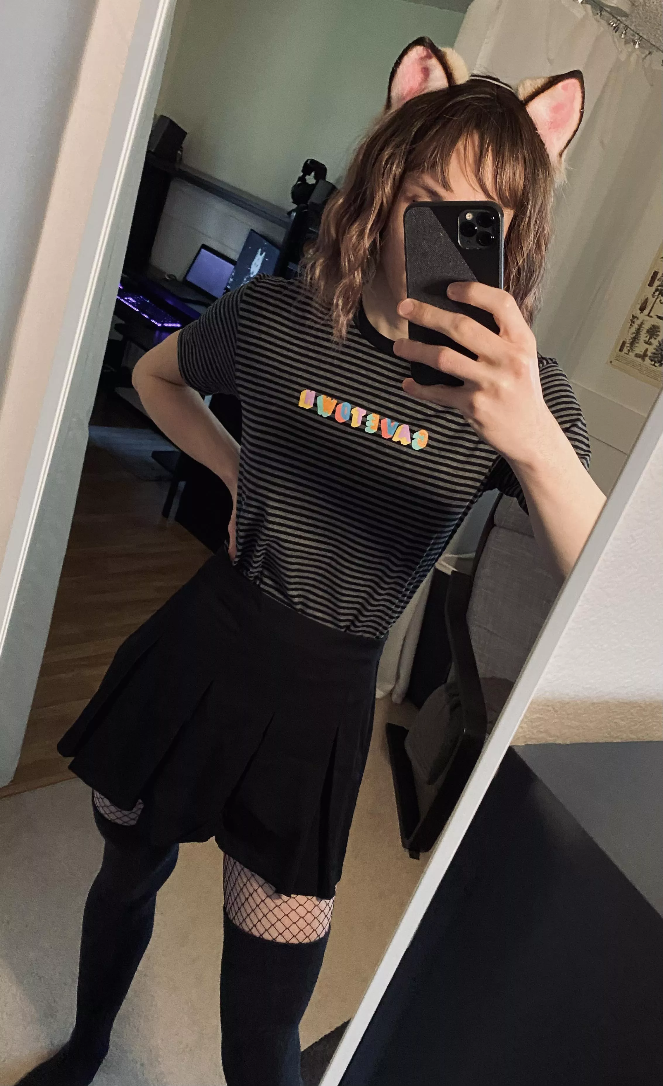 Socks n' skirts posted by BluCatBoy