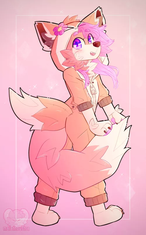 Soft pastel colors ~ Kigurumi YCH for u/princesscier, art by me @maiathoustra by maiathoustra