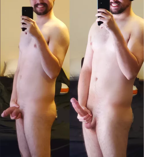 [soft/hard pics] If we were dating I'd want to walk around the house naked- even if you have friends over so they see what's yours. Would you let me do it? Why or why not? by foistloist