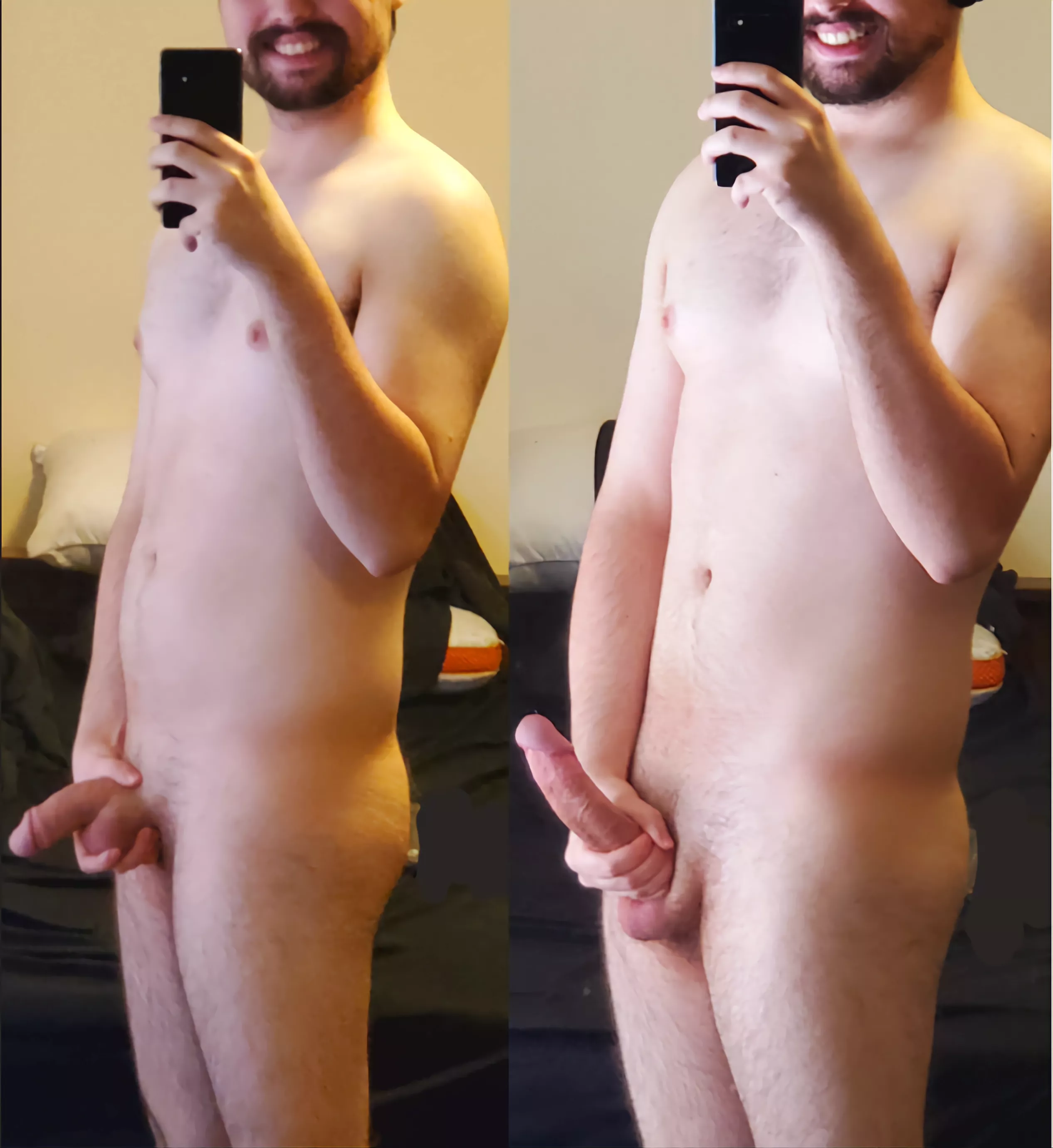 [soft/hard pics] If we were dating I'd want to walk around the house naked- even if you have friends over so they see what's yours. Would you let me do it? Why or why not? posted by foistloist