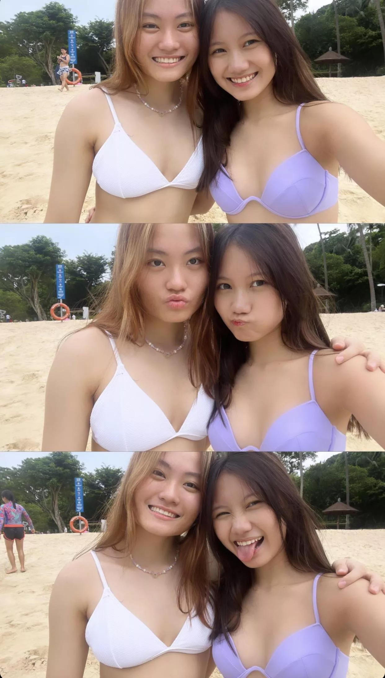 Some asian cuties, would you want the left or the right? IRTR posted by LongjumpingNews1586