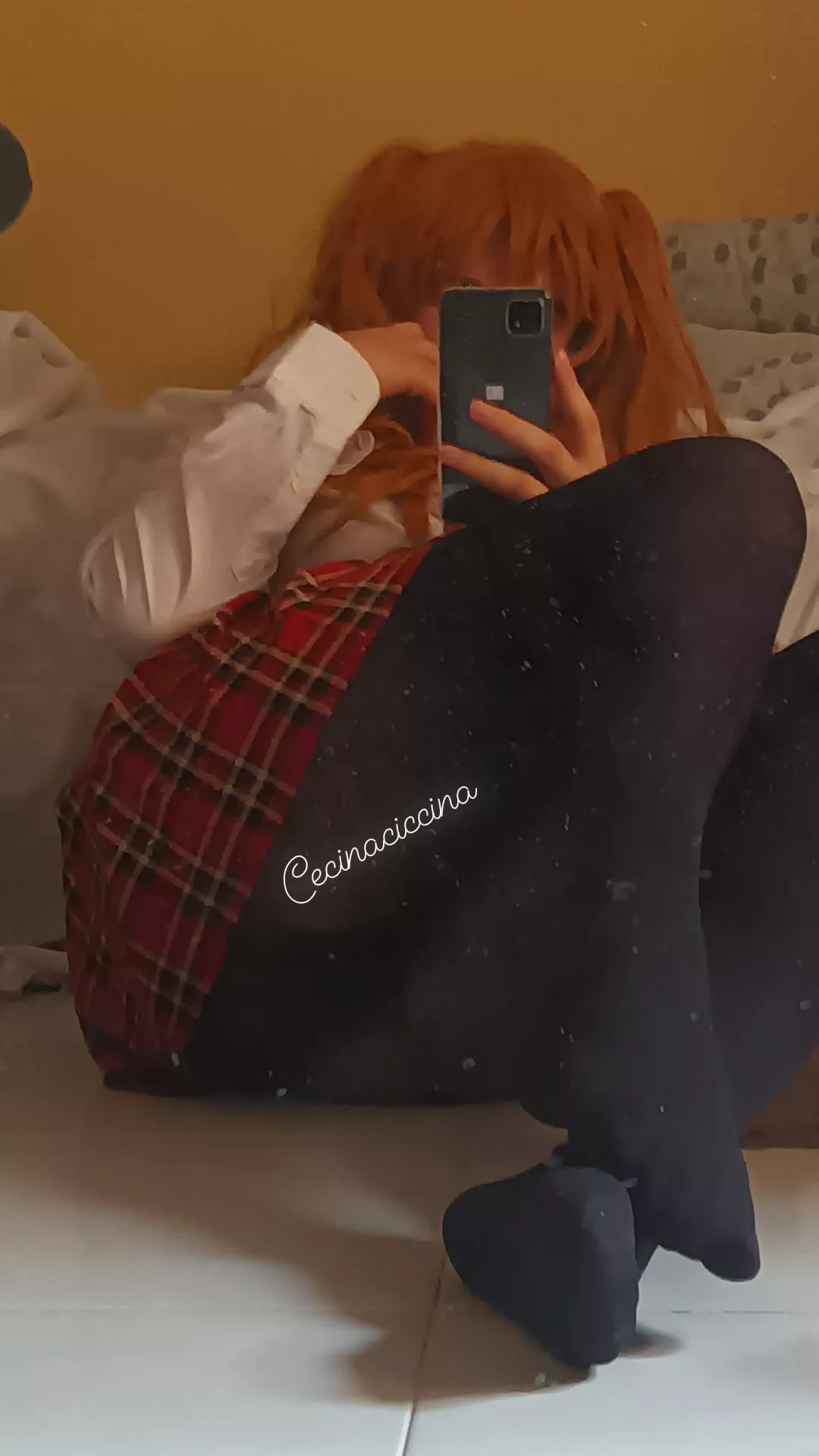 some asuka wig test while I wait for the costume owo posted by luxyslut