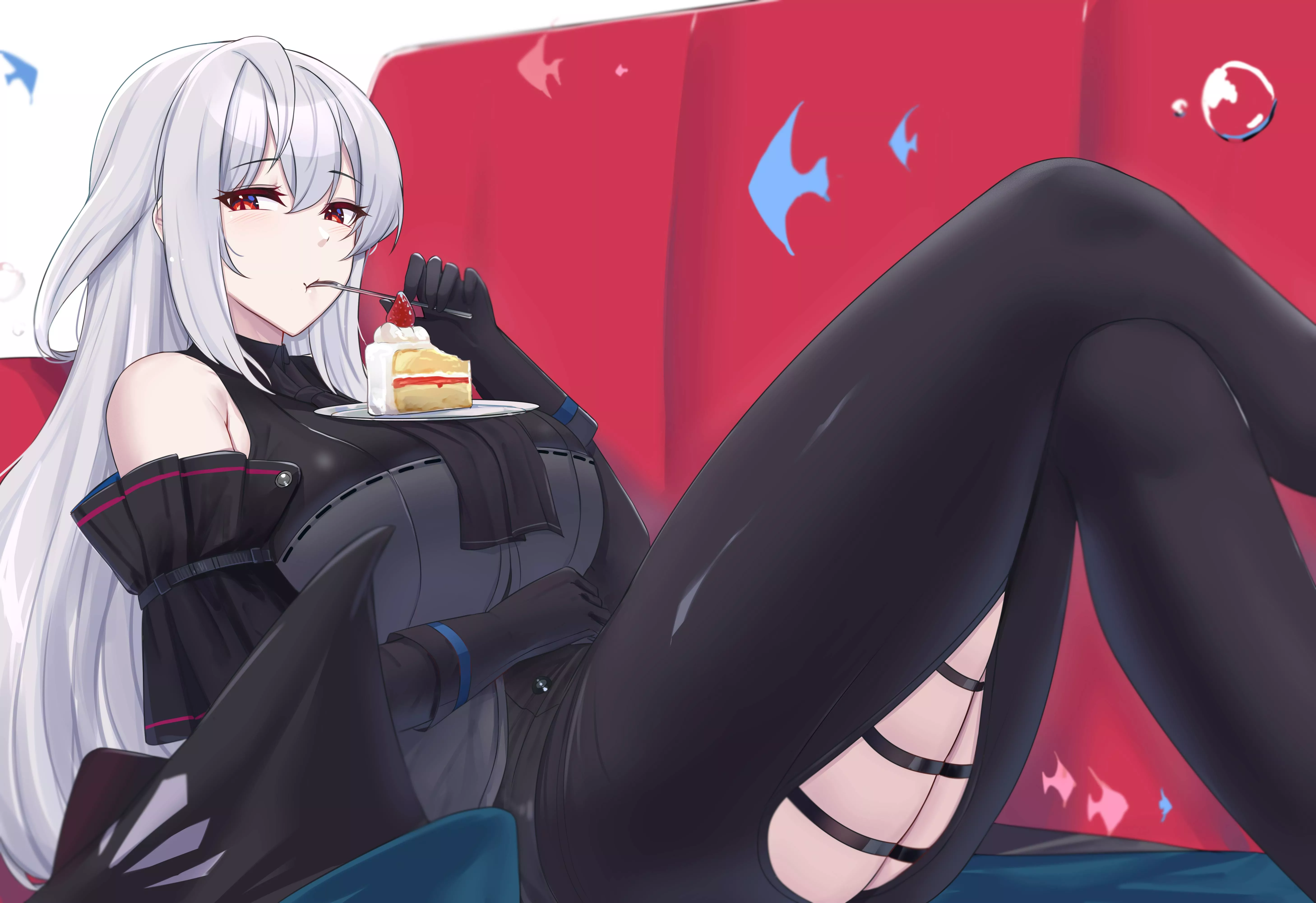 Some Birthday Cake on the Couch posted by CheetahSperm18