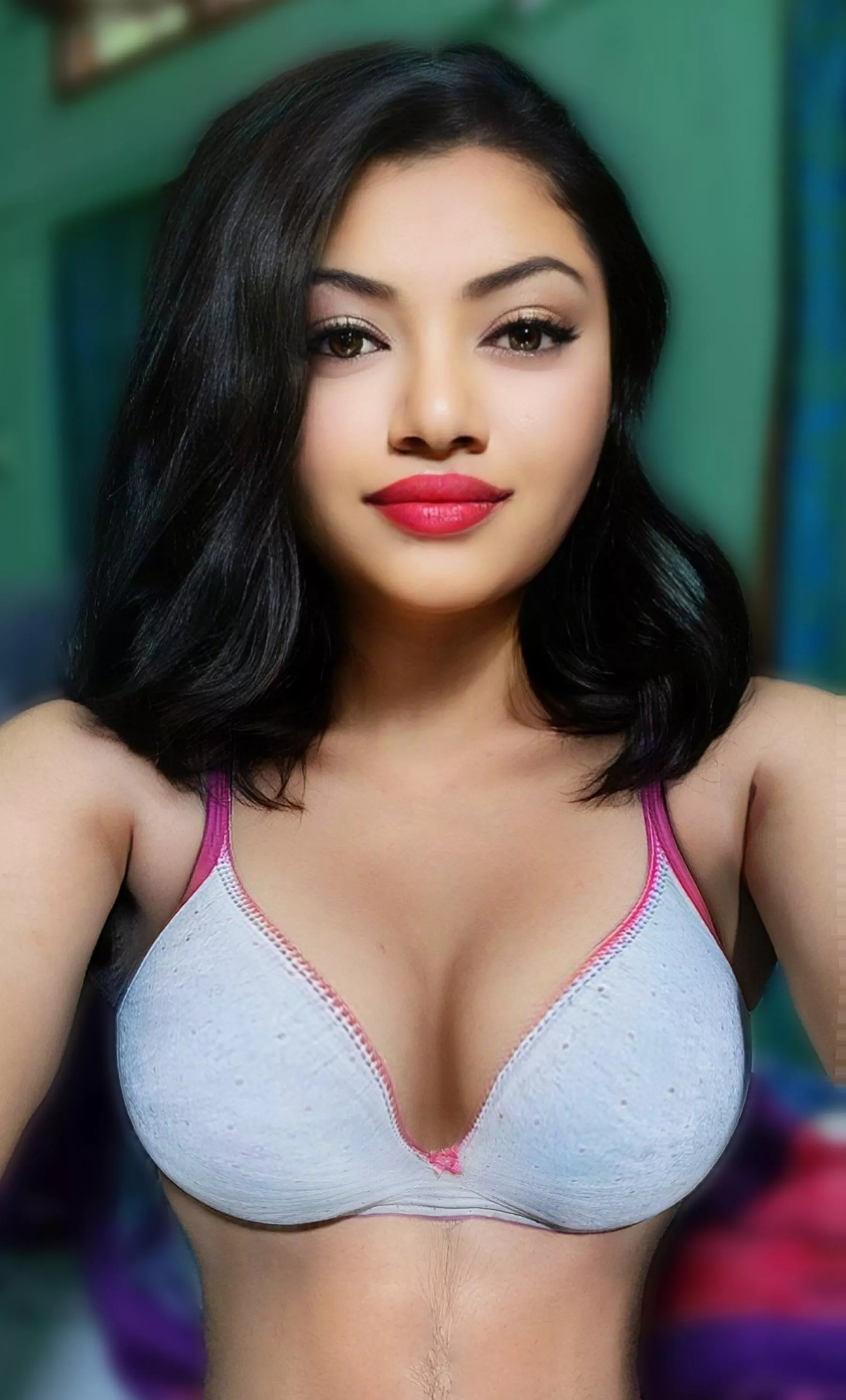 some makeup doesn't hurt nobody 🥰 posted by body_hunter