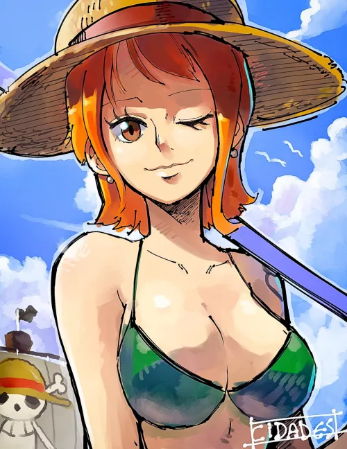 Some Nami appreciation 🤌 by Ryukolover