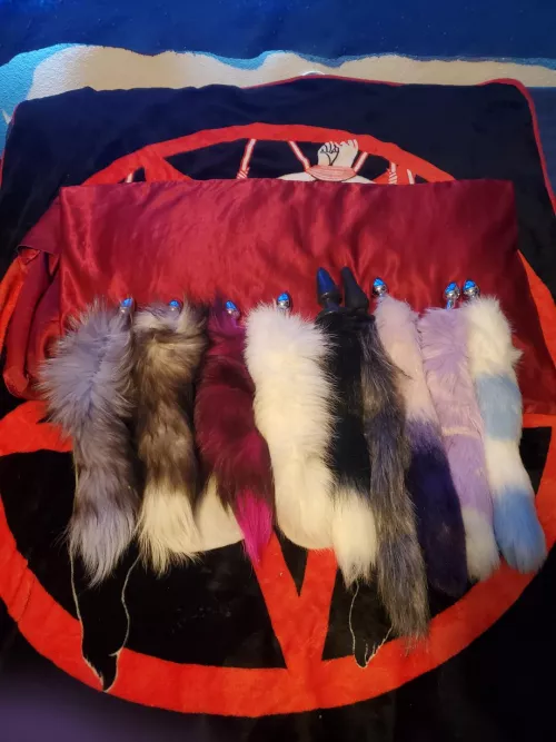 some of the tails in my collection, what was everyone here's first tail plug experience like? by drakesvault