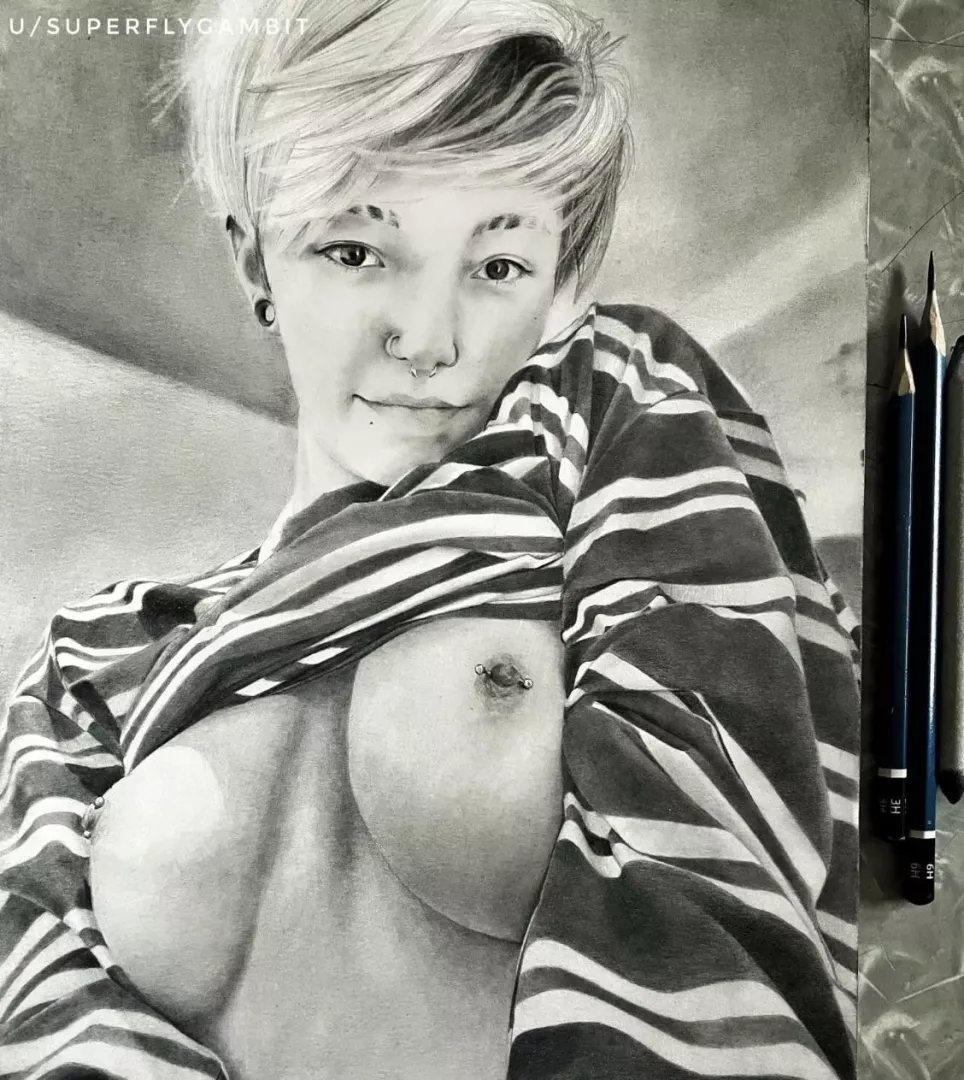 Some wonderful art a fan drew of me🤍 posted by ERASEDWeeaboo
