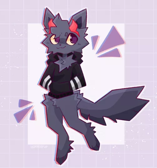 Some Zestylemonss fanart i did! [OC] [@hornedpup on Twitter] by hornedpup