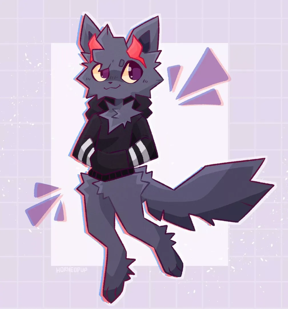 Some Zestylemonss fanart i did! [OC] [@hornedpup on Twitter] posted by hornedpup