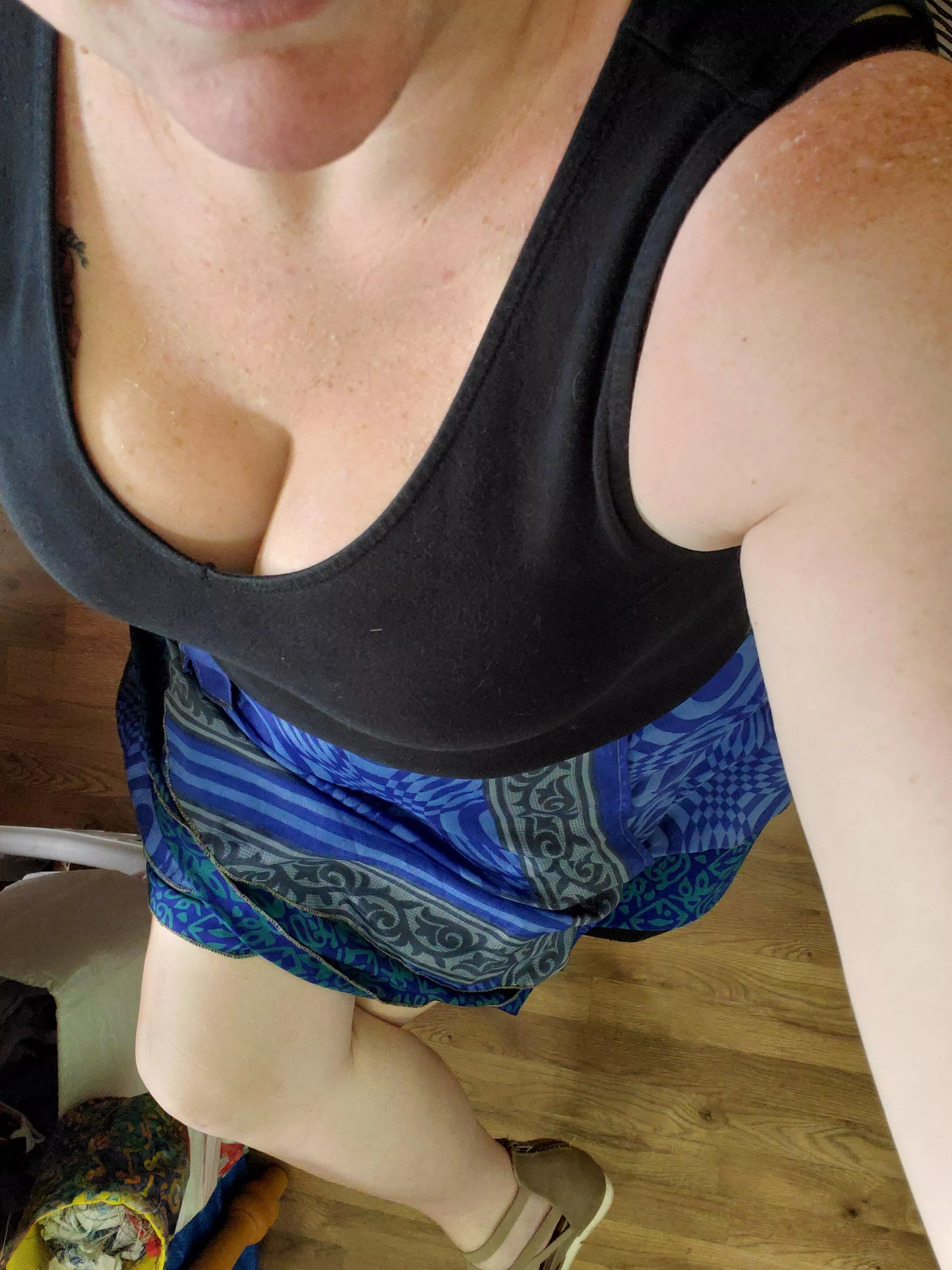 Somebody forgot she volunteered for an elementary party today 😜 posted by FairelyWench