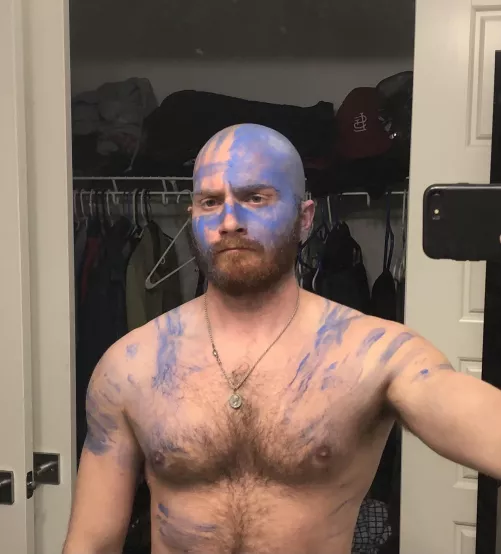 Somehow I came home looking like this by paintupwarrior