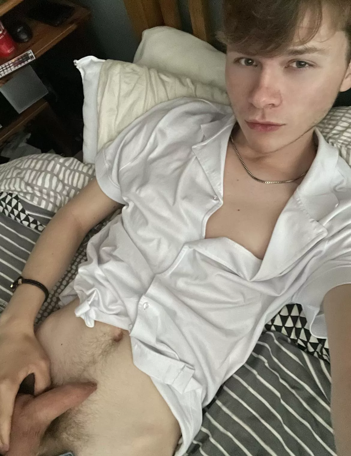 someone come make my uncut dick hard 😍 posted by ember_tw1nk