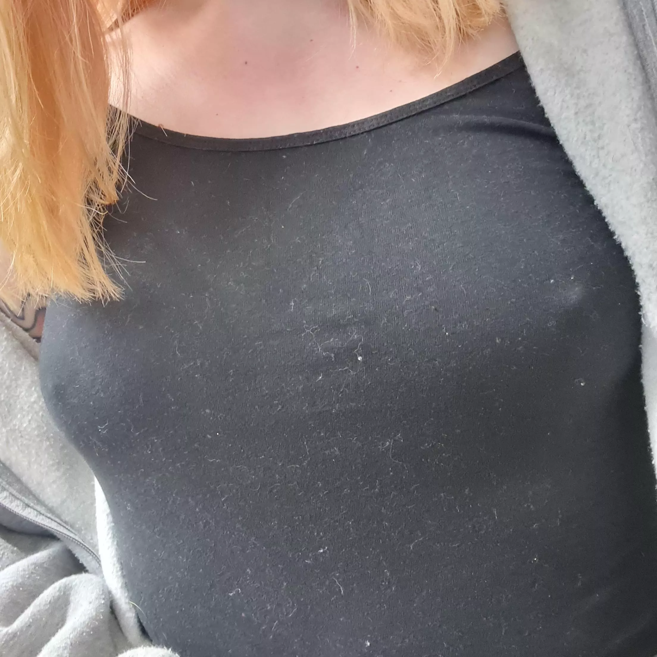 Someone get me a lint roller 😂 posted by PeeachyQueen