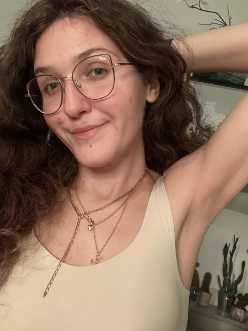 someone just replied to an old post of mine and said they prefer my pits hairless, so here’s a smooth one for you :)[f] by adile_like-in-a-lay