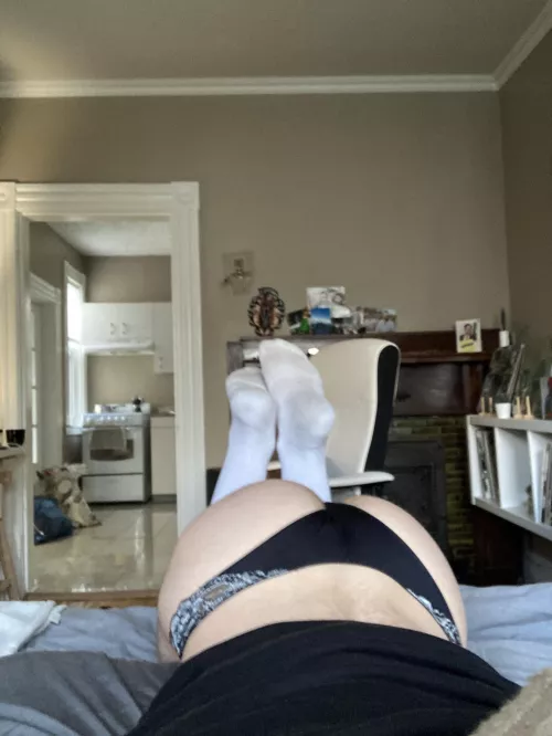 Someone left these behind so I just had to try them on by My_panties_account_