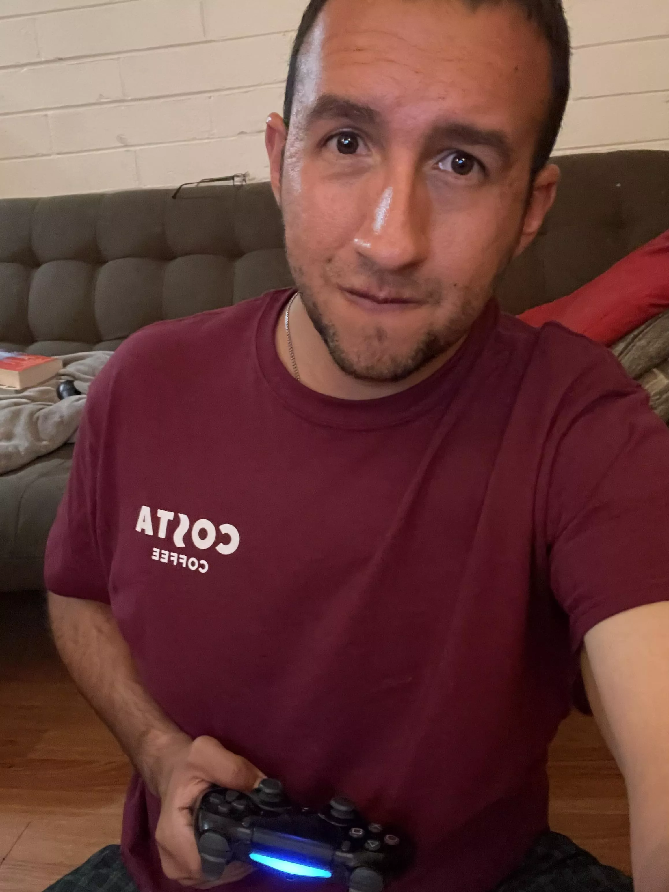 Sometimes I pause the game when there’s a cute guy nearby ☺️ posted by jacob_jay_921