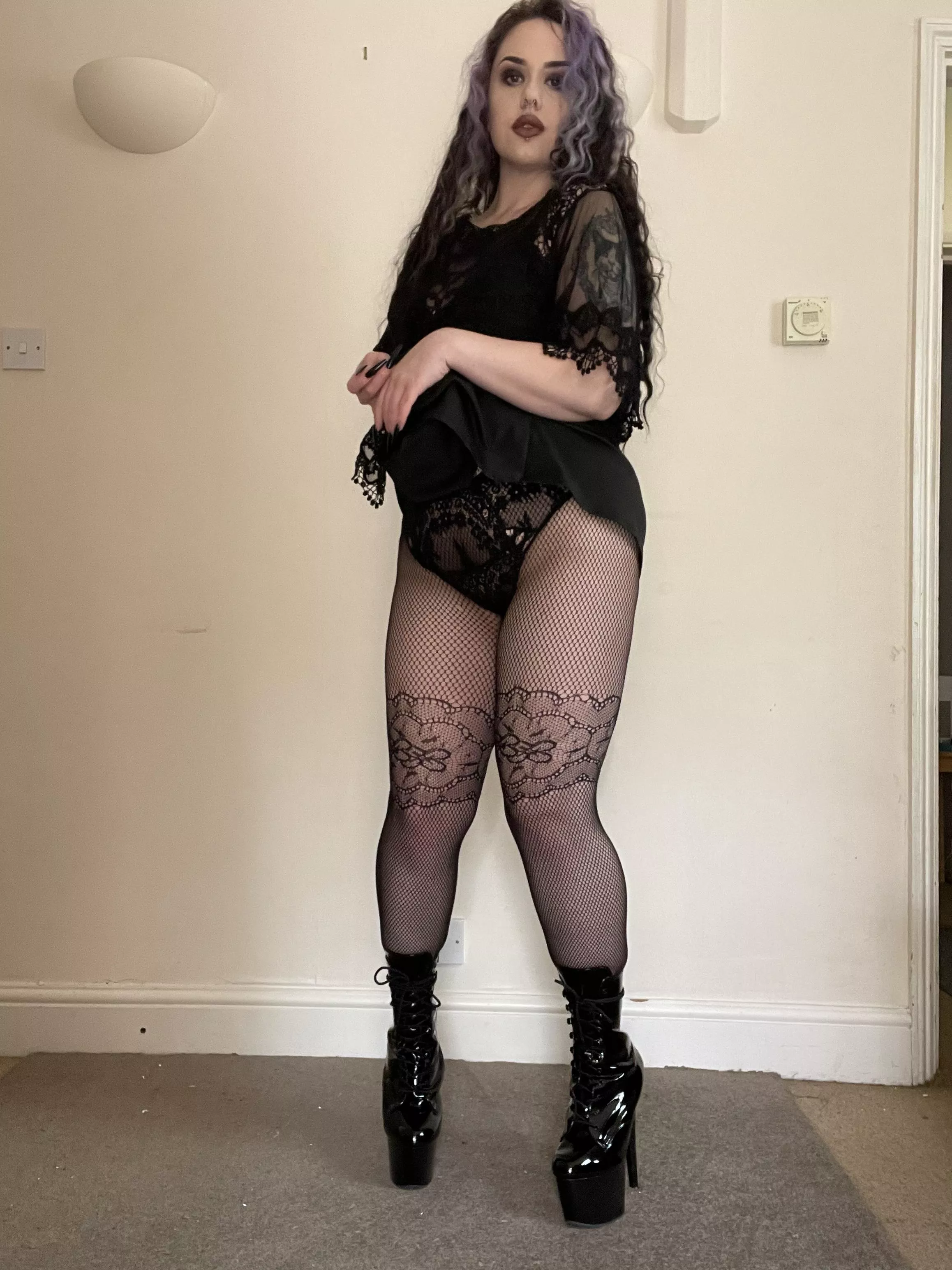 Sometimes I pretend to be cute so I can trap you in a web of chastity. [domme] posted by BimboGothQueen