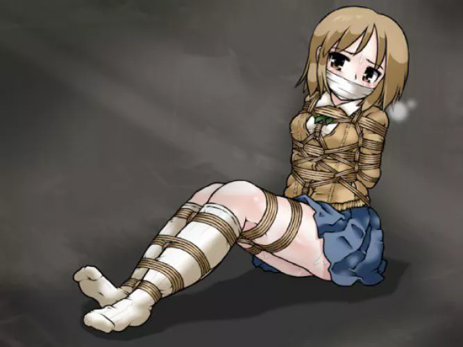 sometimes simple, clothed bondage is best by kittybren