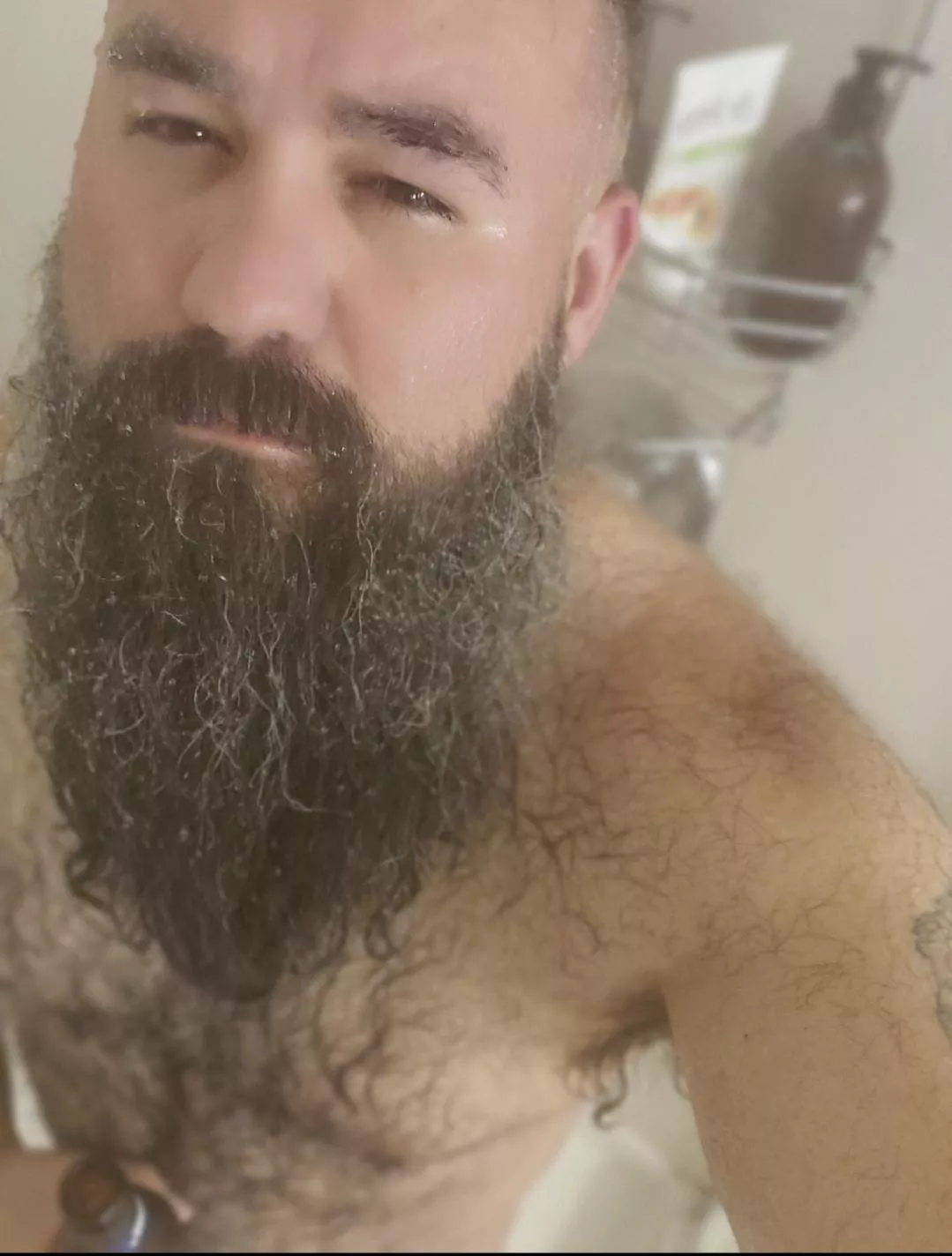 Sometimes you just need a shower... and a beer.... posted by beardguy505