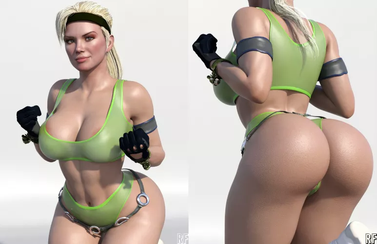 Sonya Blade (Rude Frog) [Mortal Kombat] by Kuro-Oji